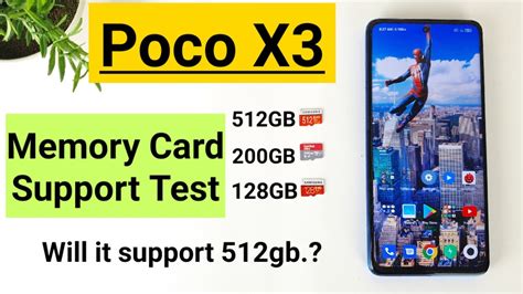 poco x3 nfc memory card capacity|poco x3 specification.